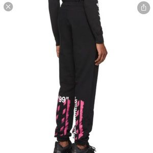 Off-White Impressionism Joggers In black
